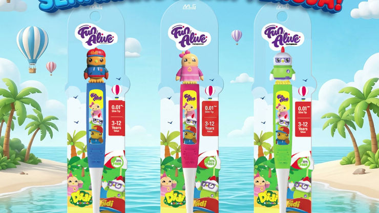Anak Susah Gosok Gigi? Cuba Berus Gigi Fun Alive Didi & Friends Ini!